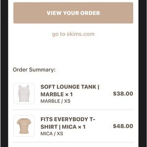 Skims Fits Everybody T Shirt
